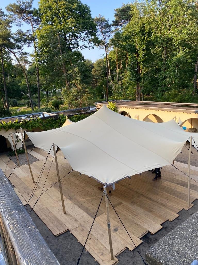 Foto 3 van Luxe stretchtent 10mx13,5m met optie zijwanden te huur