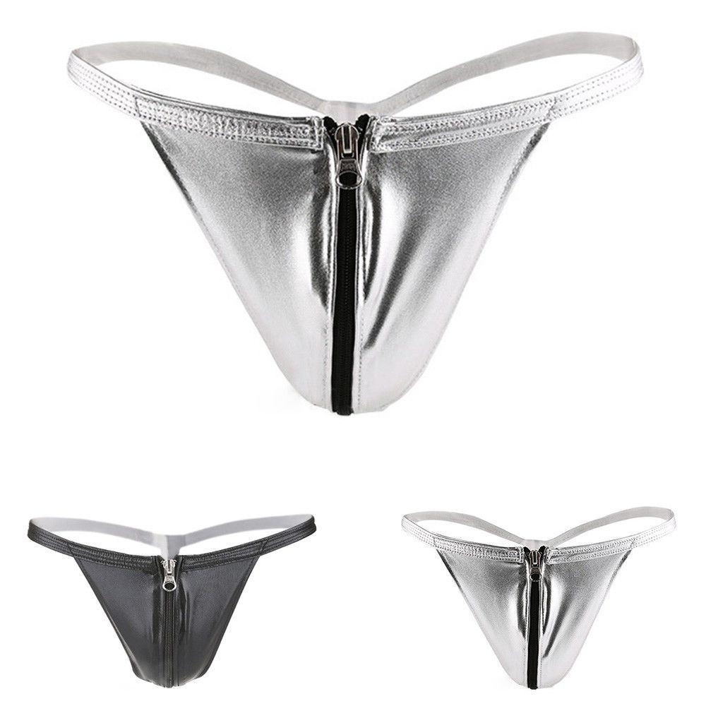 Dames heren g-string met rits slip leren string sexy, Kleding | Heren, Ondergoed, Ophalen of Verzenden, Overige kleuren, Slip