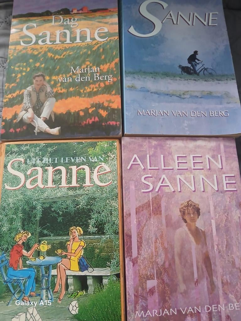 Sanne   boeken. 4 voor slechts 12.50, Ophalen of Verzenden, Zo goed als nieuw
