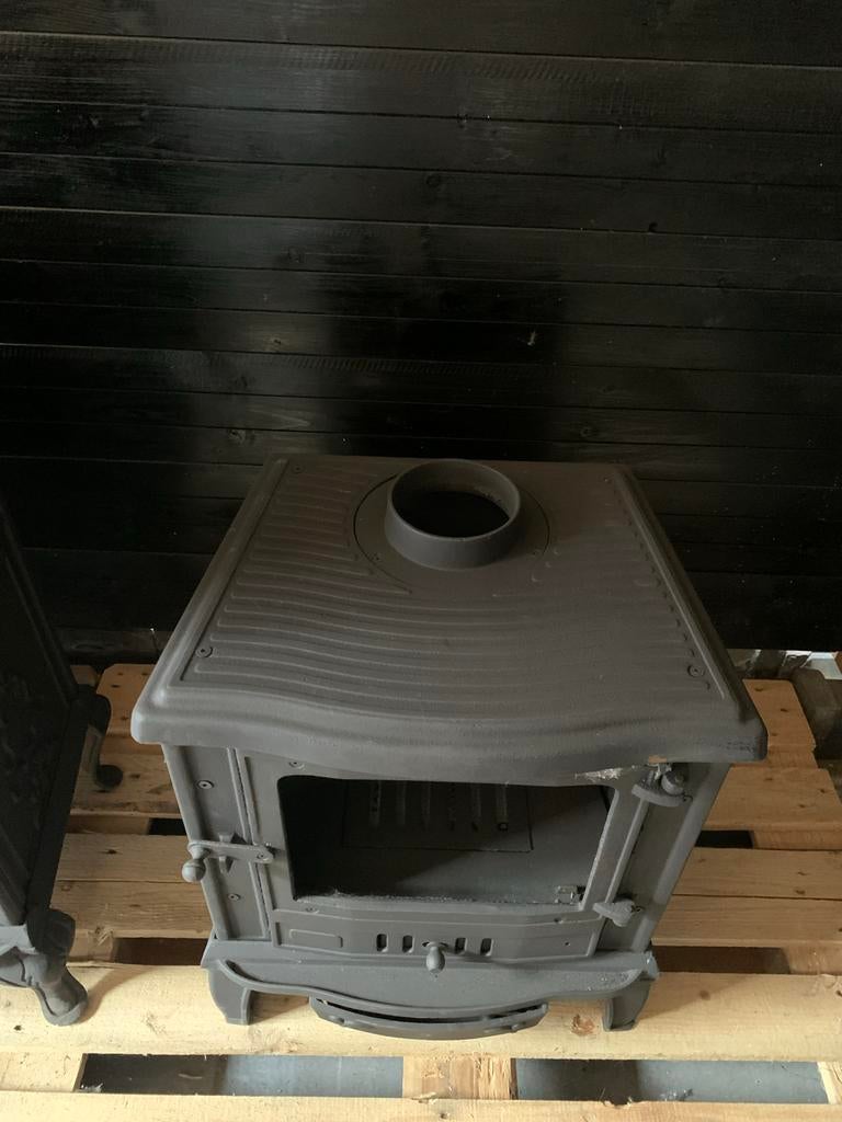 Gietijzeren houtkachel nieuw!!!, Ophalen, Vrijstaand, Hout, Nieuw