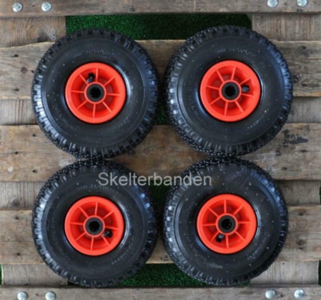 Anti lek Steekwagenwiel, Steekwagenband 3.00-4 (260x85), Doe-het-zelf en Verbouw, Transportwagens, Ophalen of Verzenden, Nieuw