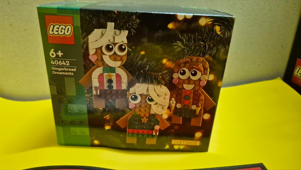 LEGO 40642 Gingerbread Ornaments - Nieuw en Gebouwd, Ophalen of Verzenden, Nieuw, Complete set, Lego