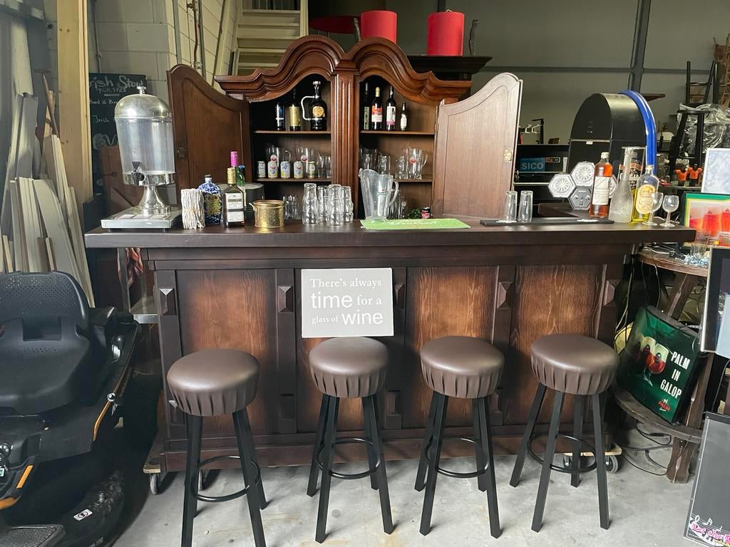 Barretje toog mancave kroeg bar cafe huisbar thuisbar, Ophalen of Verzenden, Gebruikt