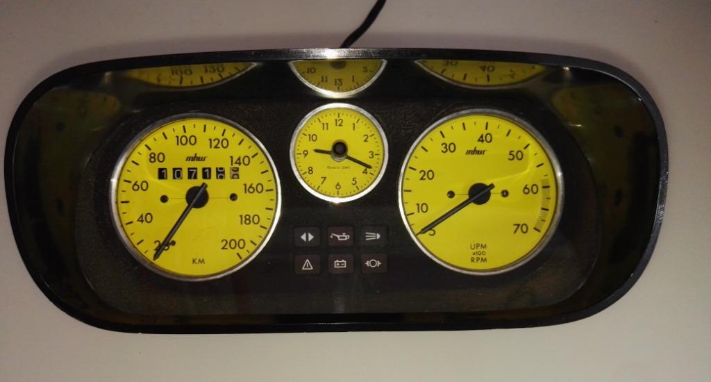 Snelheidsmeter Opel Kadett herstel instrumentenbord, Ophalen of Verzenden, Gebruikt, Opel