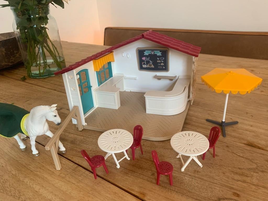 Schleich  - Ruiter Café -, Ophalen, Zo goed als nieuw
