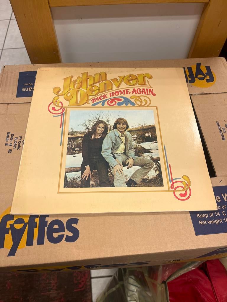 John Denver - Back Home Again LP, Ophalen of Verzenden, Zo goed als nieuw, 12 inch