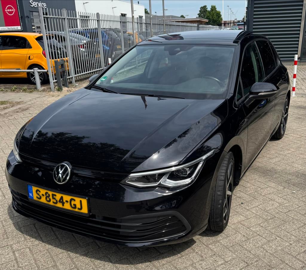 Volkswagen Golf 1.5 Etsi 150pk 7-DSG 2020 Zwart, Auto's, 65 €/maand, 1498 cc, 680 kg, 4 cilinders