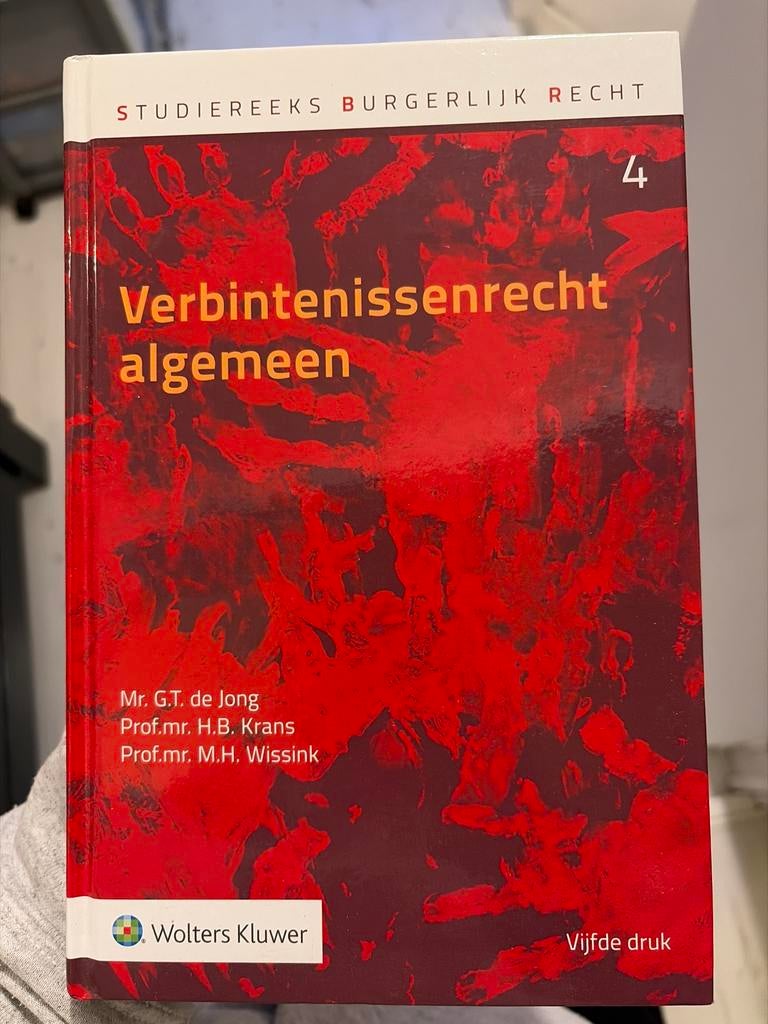 Verbintenissenrecht Algemeen - Studiereeks Burgerlijk Recht, Ophalen of Verzenden, Alpha, Nieuw, WO