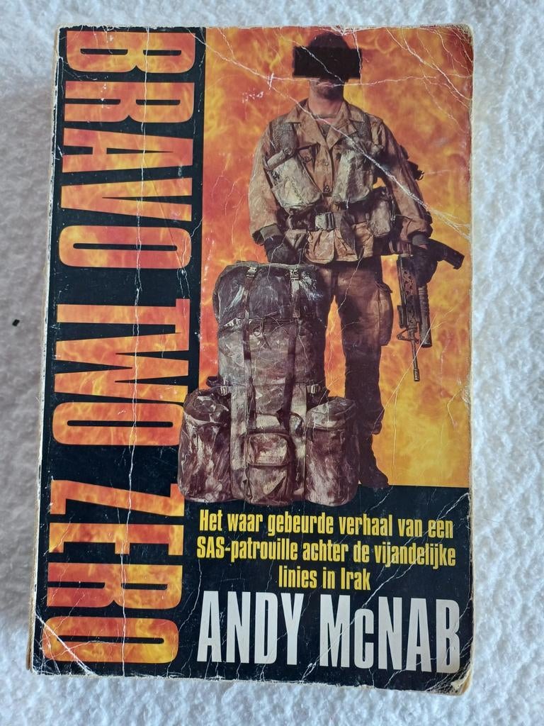 BRAVO TO ZERO - ANDY MCNAP, Antiek en Kunst, Ophalen of Verzenden