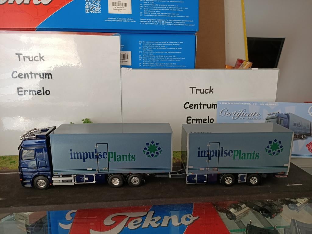 Impulse plants Mercedes Actros Megaspace met wipkar widespre, Ophalen of Verzenden, Nieuw, Bus of Vrachtwagen, Tekno