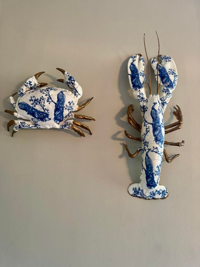 Decoratieve Krab en Kreeft Wanddecoratie, Ophalen of Verzenden, Nieuw