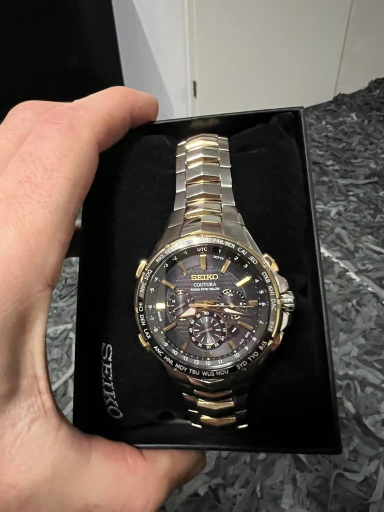 seiko, Sieraden, Tassen en Uiterlijk, Horloges | Heren, Staal, Polshorloge, Ophalen of Verzenden, Zo goed als nieuw