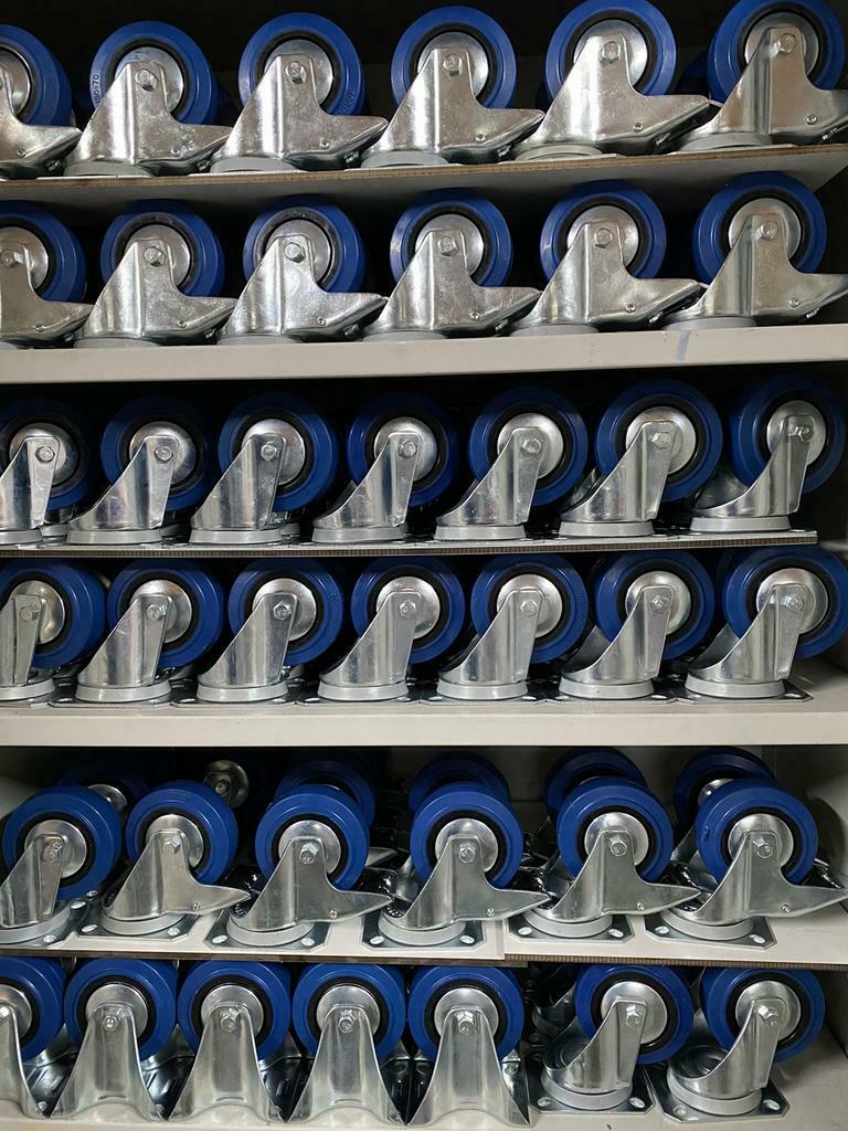 Zwenkwielen en bokwielen. tot 250KG!! Industriële kwaliteit., Ophalen of Verzenden, Nieuw