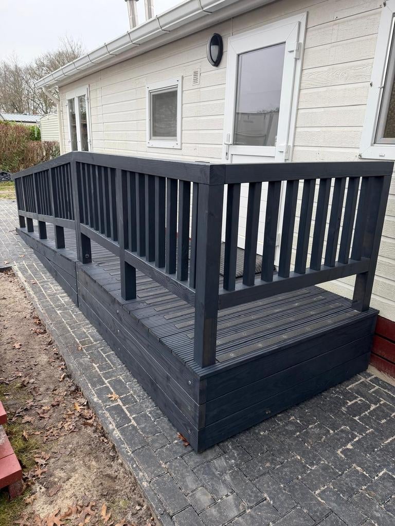 Chaletopstap, Caravanopstap, Tinyhouse, Recreatiewoning, Caravans en Kamperen, Caravan accessoires, Ophalen of Verzenden