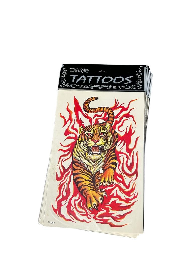 Plak tattoo ca. 120 stuks A4 formaat, Ophalen of Verzenden, Nieuw, Meerdere plaatjes