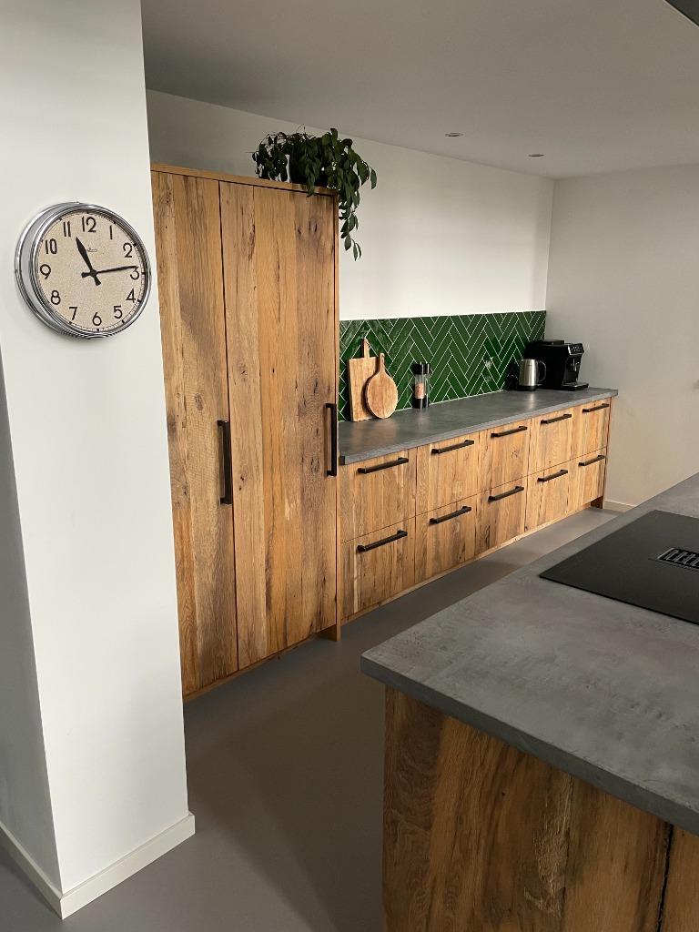 Keuken oud eiken op maat | Fronten & complete keuken, Huis en Inrichting, Keuken | Complete keukens, Verzenden, Nieuw, W.A. Scholtenstraat 11