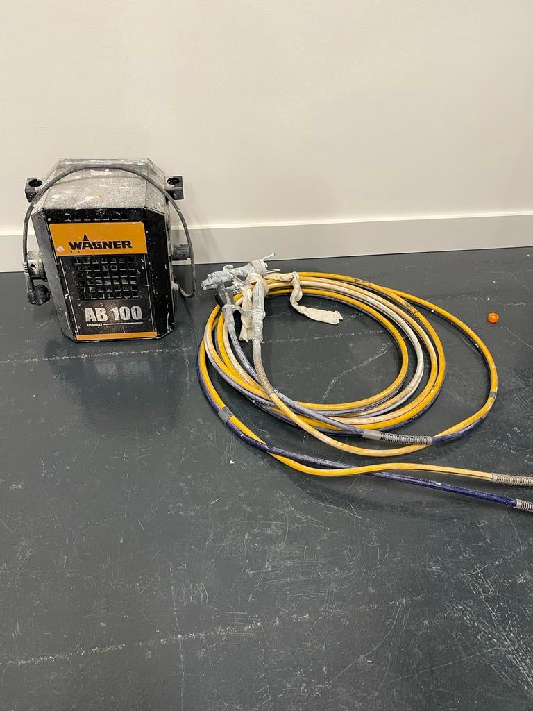 Wagner sf23 plus AB Compressor met spuitpistool en slang, Ophalen, Gebruikt, 6 tot 10 bar, Minder dan 200 liter/min