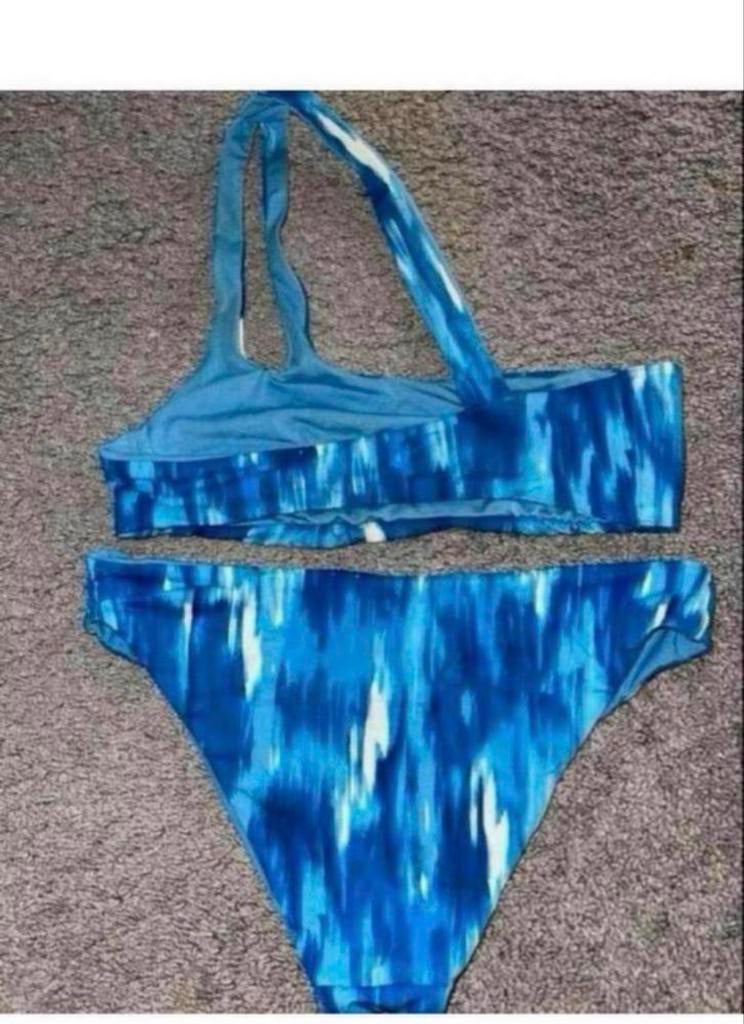 Calzedonia Bikini Maat S - Blauw, Kleding | Dames, Badmode en Zwemkleding, Ophalen of Verzenden, Zo goed als nieuw, Blauw, Bikini