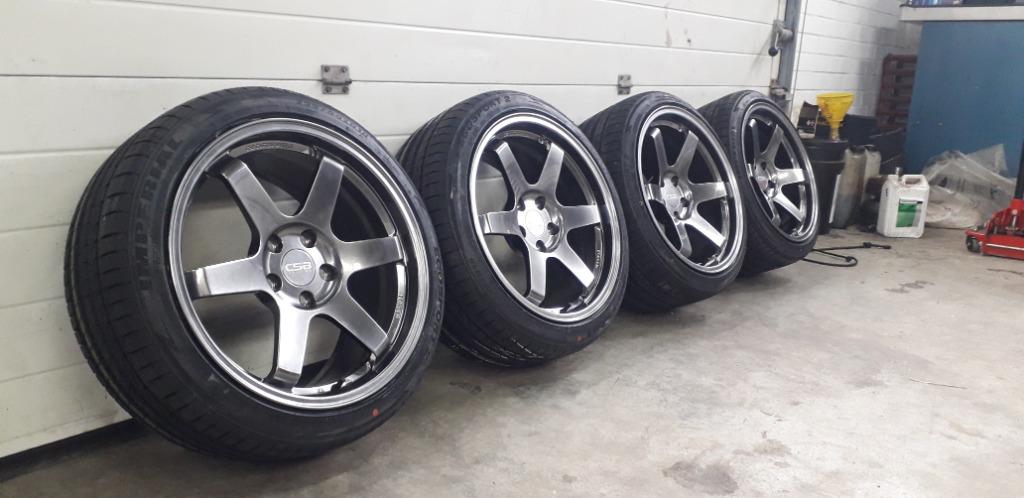 Grote voorraad lichtmetalen velgen JDM 5x114,3 18 / 19 / 20, Auto-onderdelen, Gebruikt, Velg(en), Overige maten, Ophalen of Verzenden