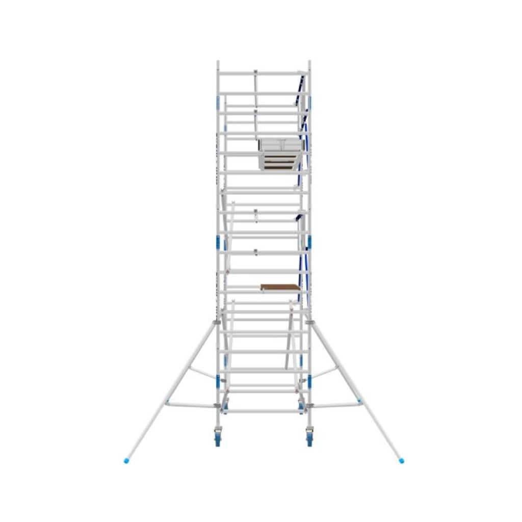 ASC ROLSTEIGER 135 X 250 X 6.2 WH + ENKELZIJDIGE VOORLOOP, Verzenden, Nieuw, Rolsteiger of Kamersteiger, 5 meter of hoger