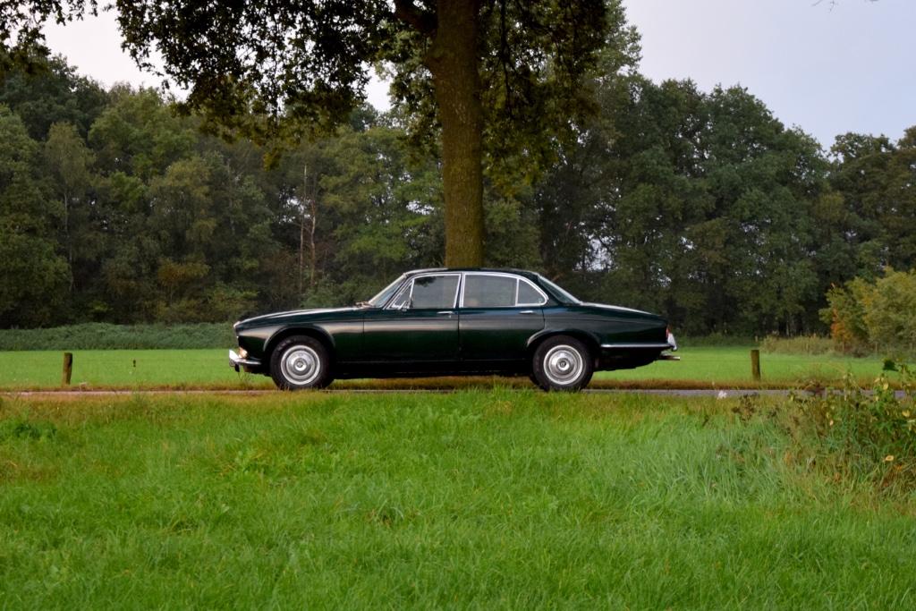 Daimler 4.2 Sovereign Series 1 – Dark Green – 103.793km – 73, Auto's, Overige Auto's, Automaat, Achterwielaandrijving, Leder, Sedan