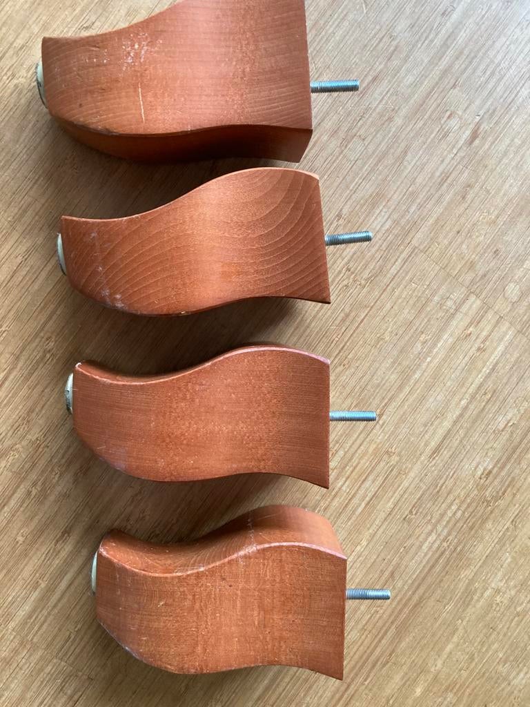 Houten meubelpoten, Ophalen of Verzenden, Gebruikt, Hout
