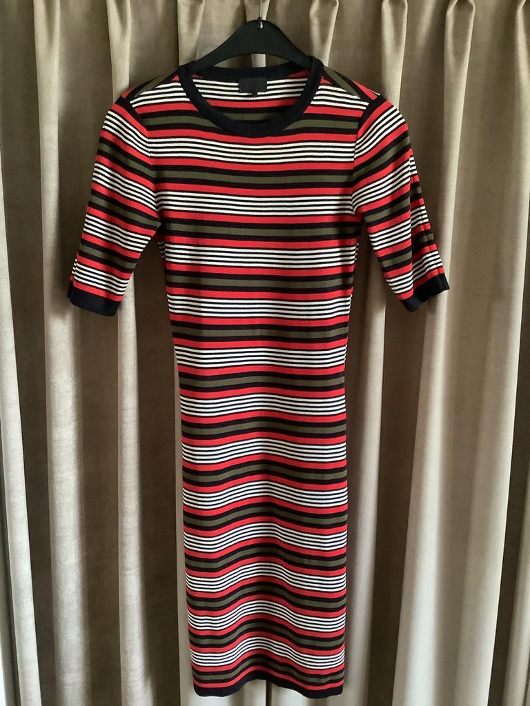 Seven Sisters stretch jurk - Maat M, Kleding | Dames, Jurken, Zo goed als nieuw, Maat 38/40 (M), Zwart, Ophalen of Verzenden