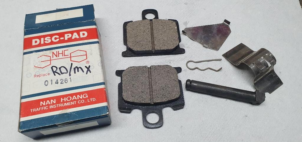 Yamaha RD50MX remblokken set NOS, Ophalen, Nieuw, Overige typen, Yamaha