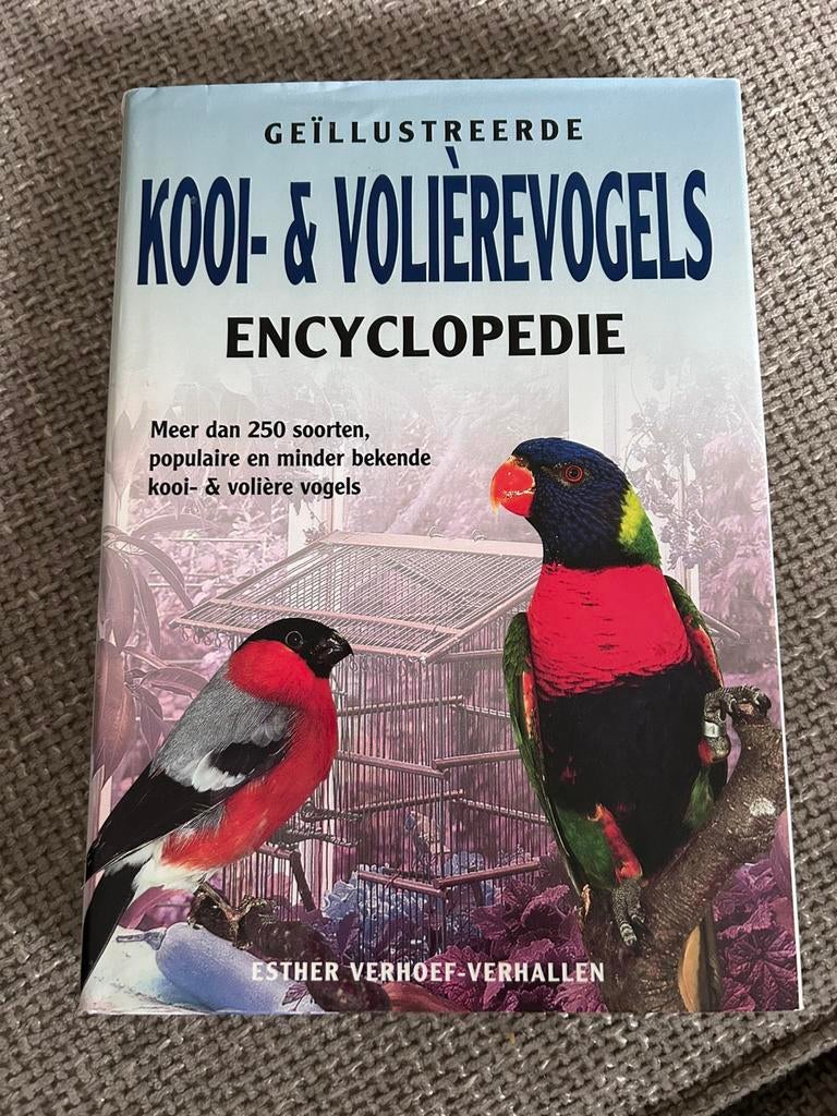 Kooi- en volierevogels encyclopedie vogels volière, E.J.J. Verhoef-Verhallen, Ophalen of Verzenden, Zo goed als nieuw, Vogels