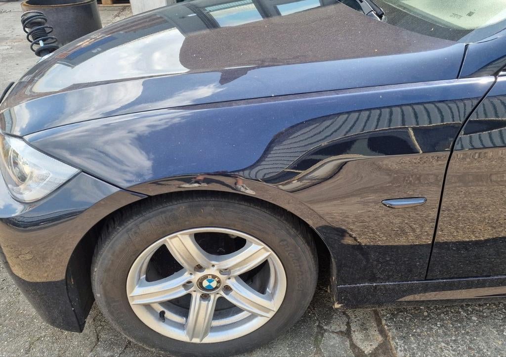 bmw e90 e91 zijscherm links carbon schwarz (416/9), Auto-onderdelen, Ophalen, Gebruikt, Links, Spatbord