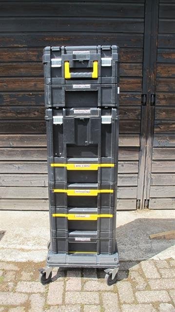 Stanley Fatmax gereedschapskoffer toren incl. tran, Gebruikt, Niet ingevuld, Niet ingevuld, Ophalen