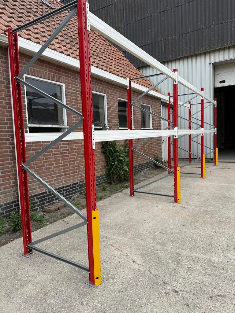 8,5 meter Stow palletstelling, magazijnstellingen, Ophalen