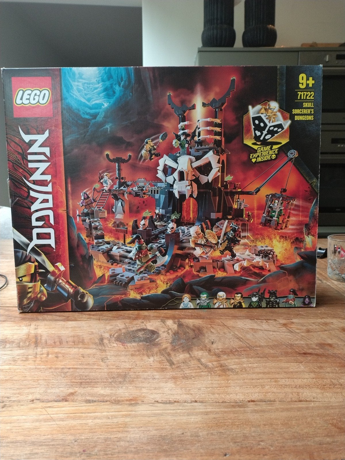 LEGO Ninjago 71722 Skull Sorcerer's Dungeons, Lego, Ophalen of Verzenden, Zo goed als nieuw, Ninjago