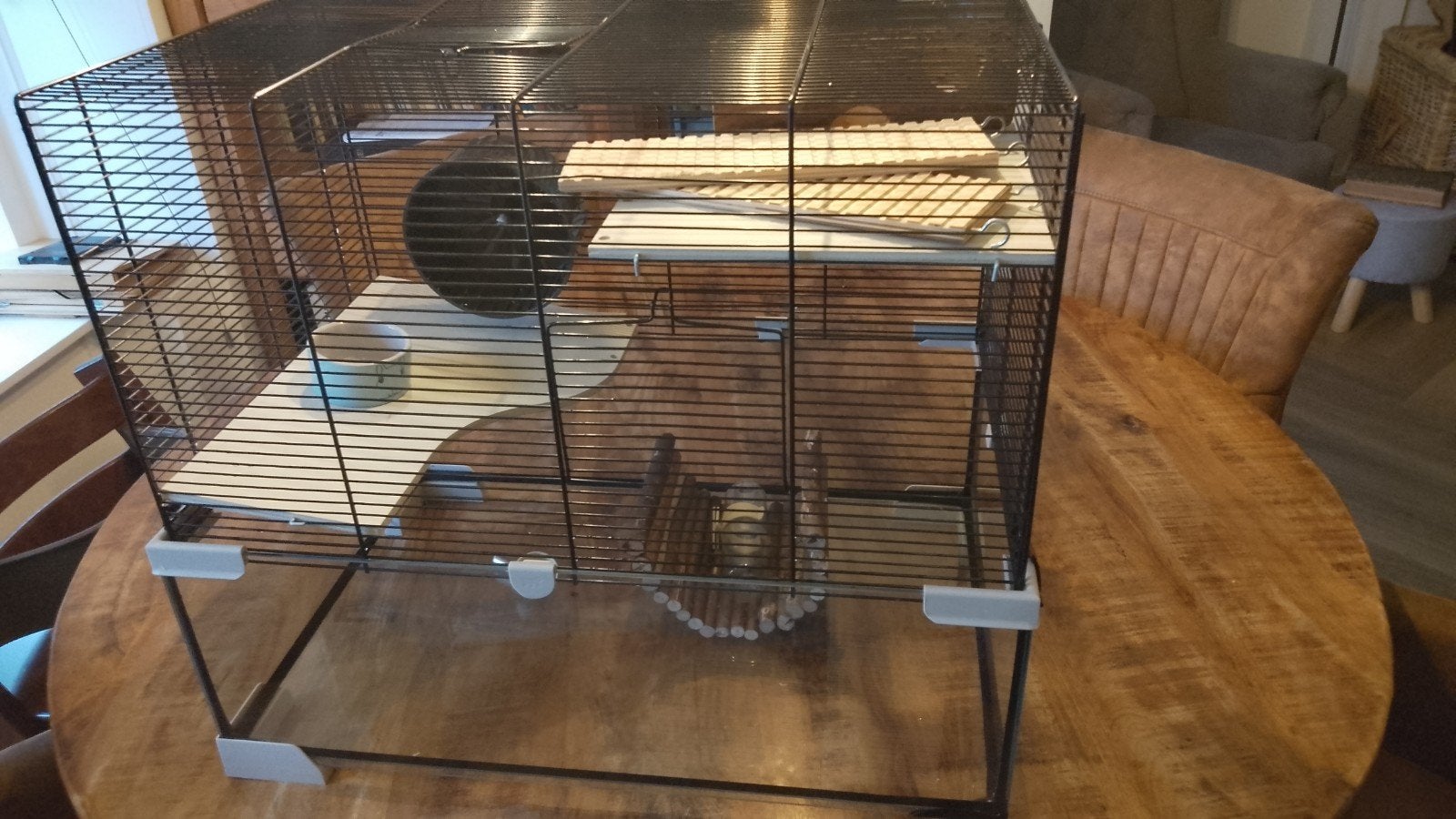 hamster kooi, Dieren en Toebehoren, Kooi, Gebruikt, Minder dan 75 cm, Hamster