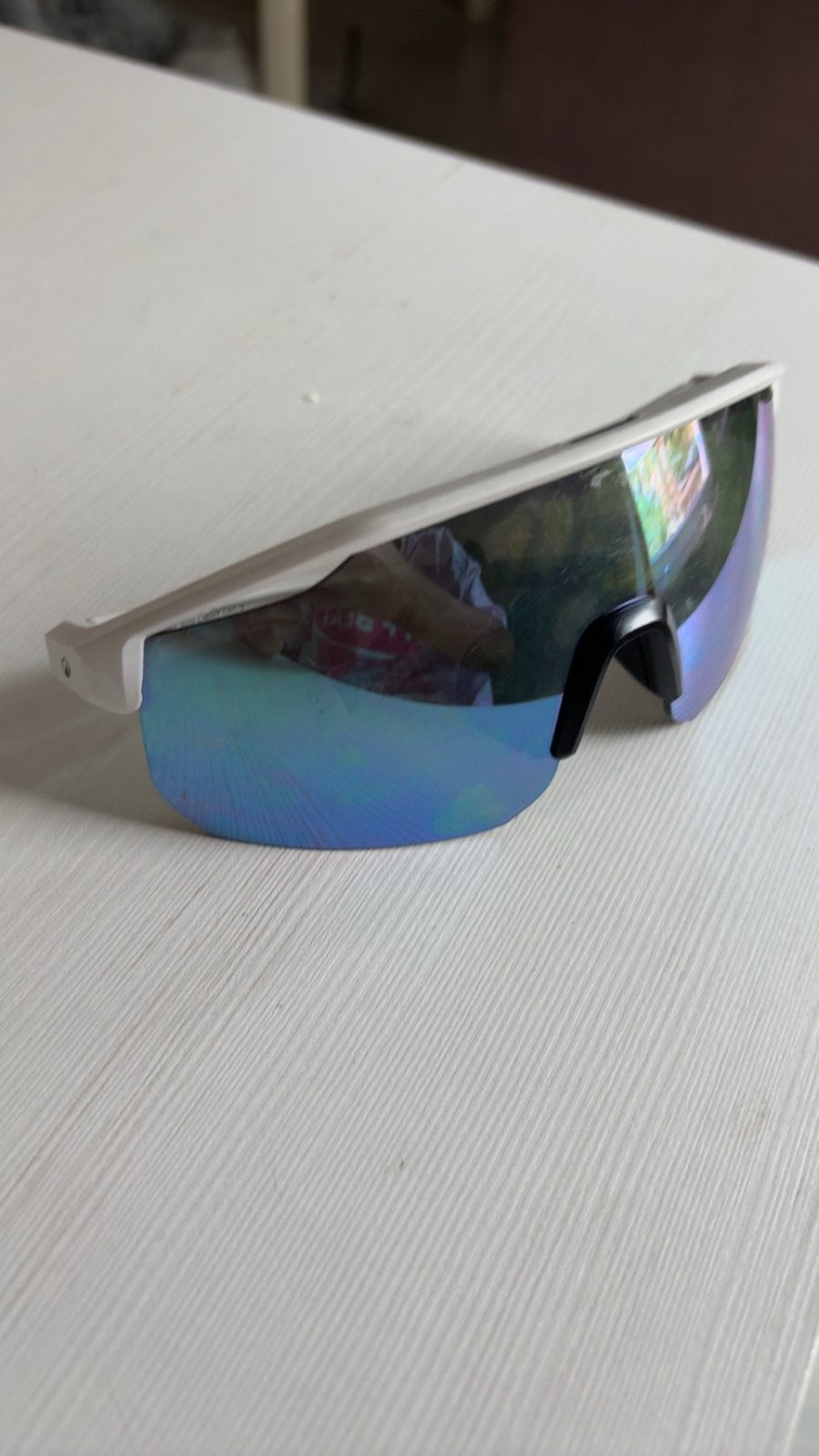 Witte sport ski decathlon ski-bril, Overige merken, Zonnebril, Wit, Ophalen of Verzenden