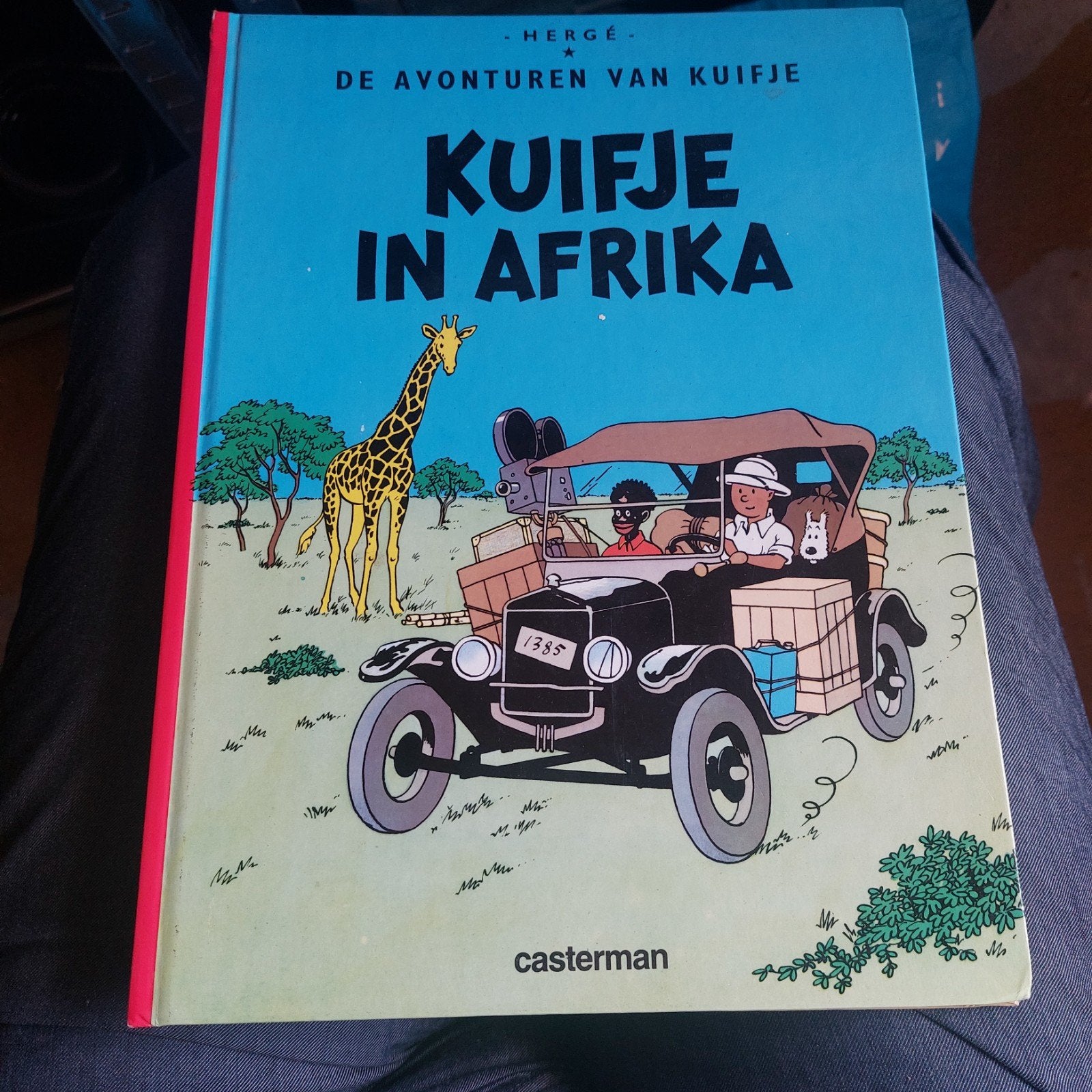 Kuifje in Afrika - De Avonturen van Kuifje, Boeken, Ophalen of Verzenden, Zo goed als nieuw