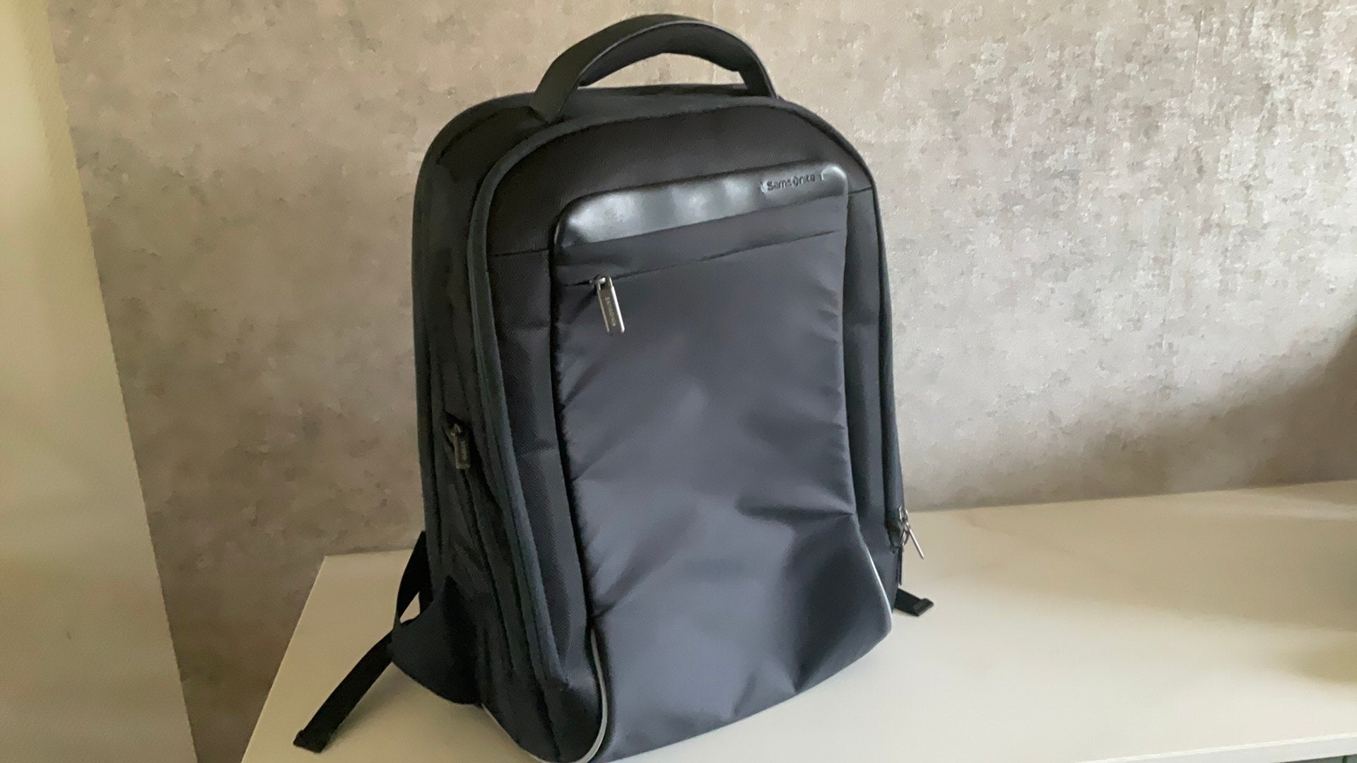 Samsonite laptoptas / rugzak – zwart – zeer nette staat, Sieraden, Tassen en Uiterlijk, Tassen | Rugtassen, 25 tot 40 cm, Ophalen of Verzenden