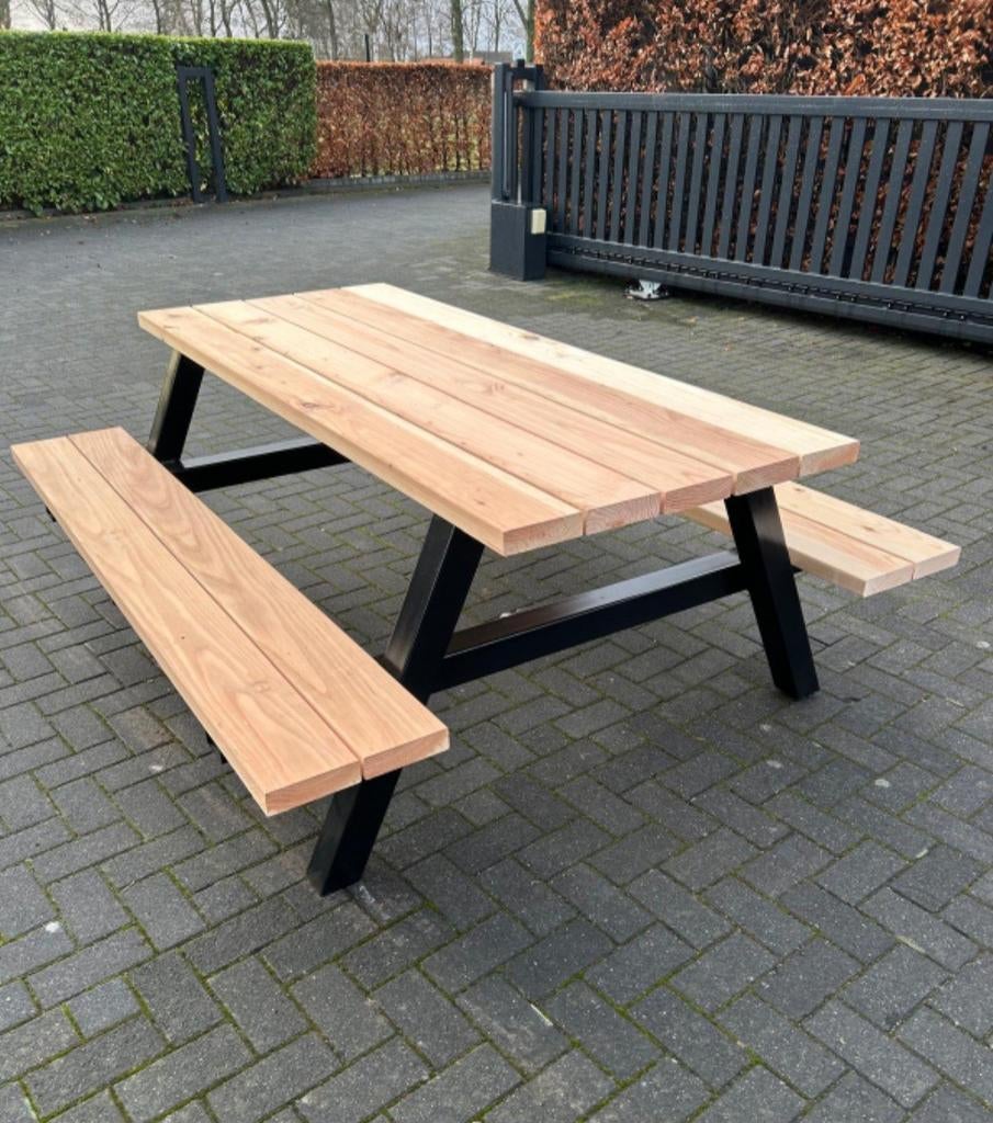 Picknick tafels 395 euro p/st, Ophalen, Rechthoekig, Hout