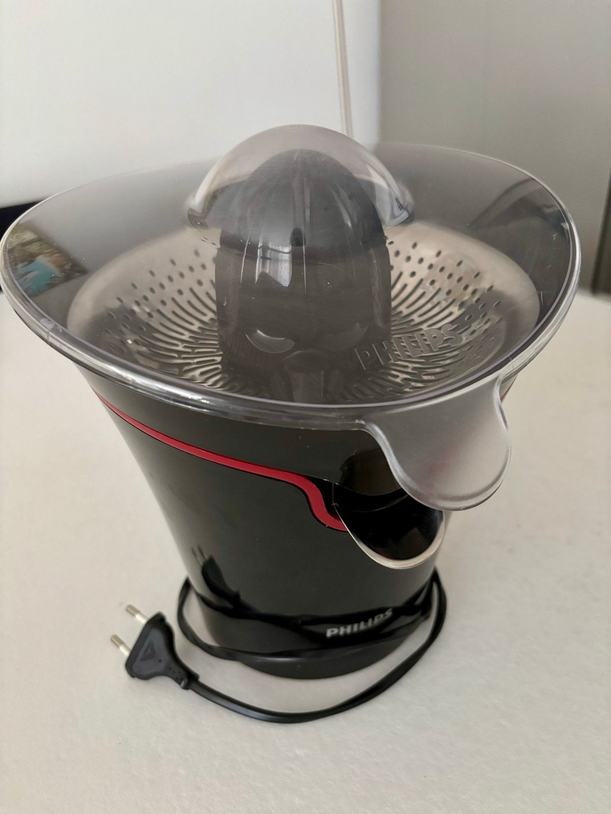 Philips Citruspers, type HR 2752, Ophalen, Zo goed als nieuw, Elektrisch, Citruspers