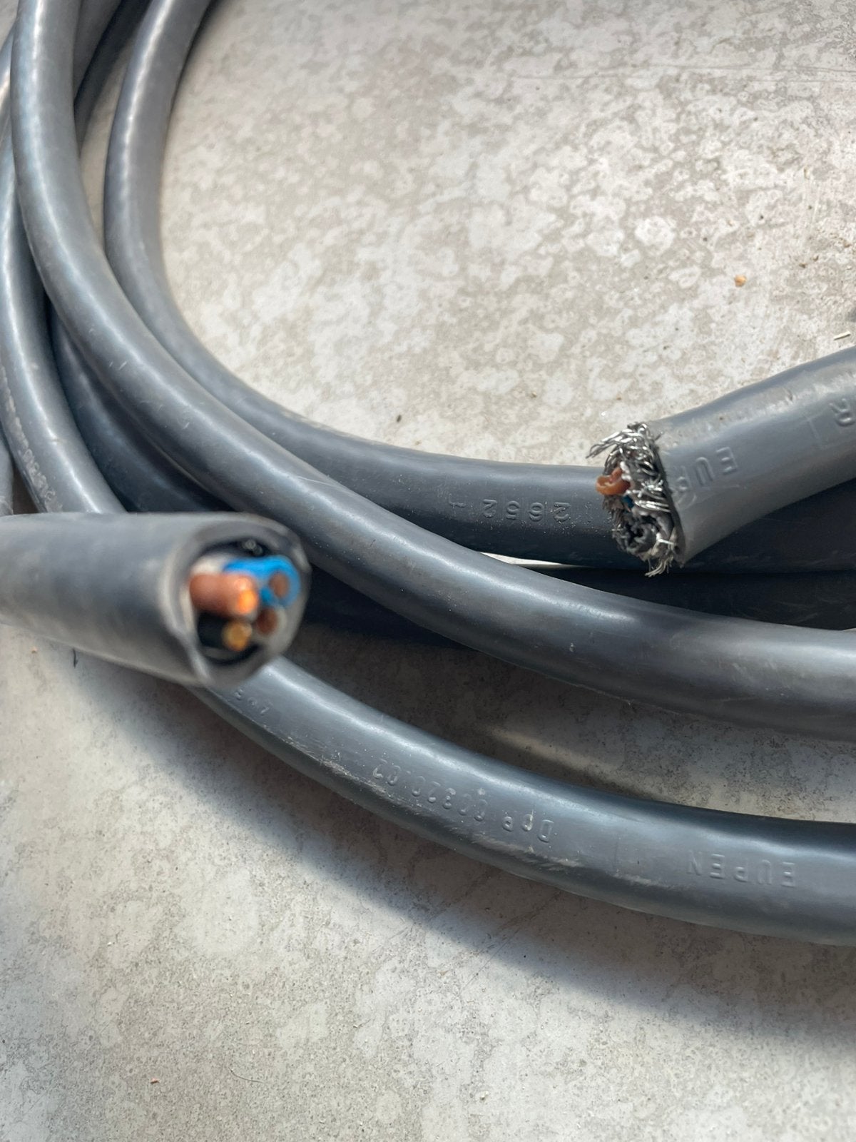 4x6mm grondkabel vo-YMvKas, Ophalen, Zo goed als nieuw, Kabel of Snoer