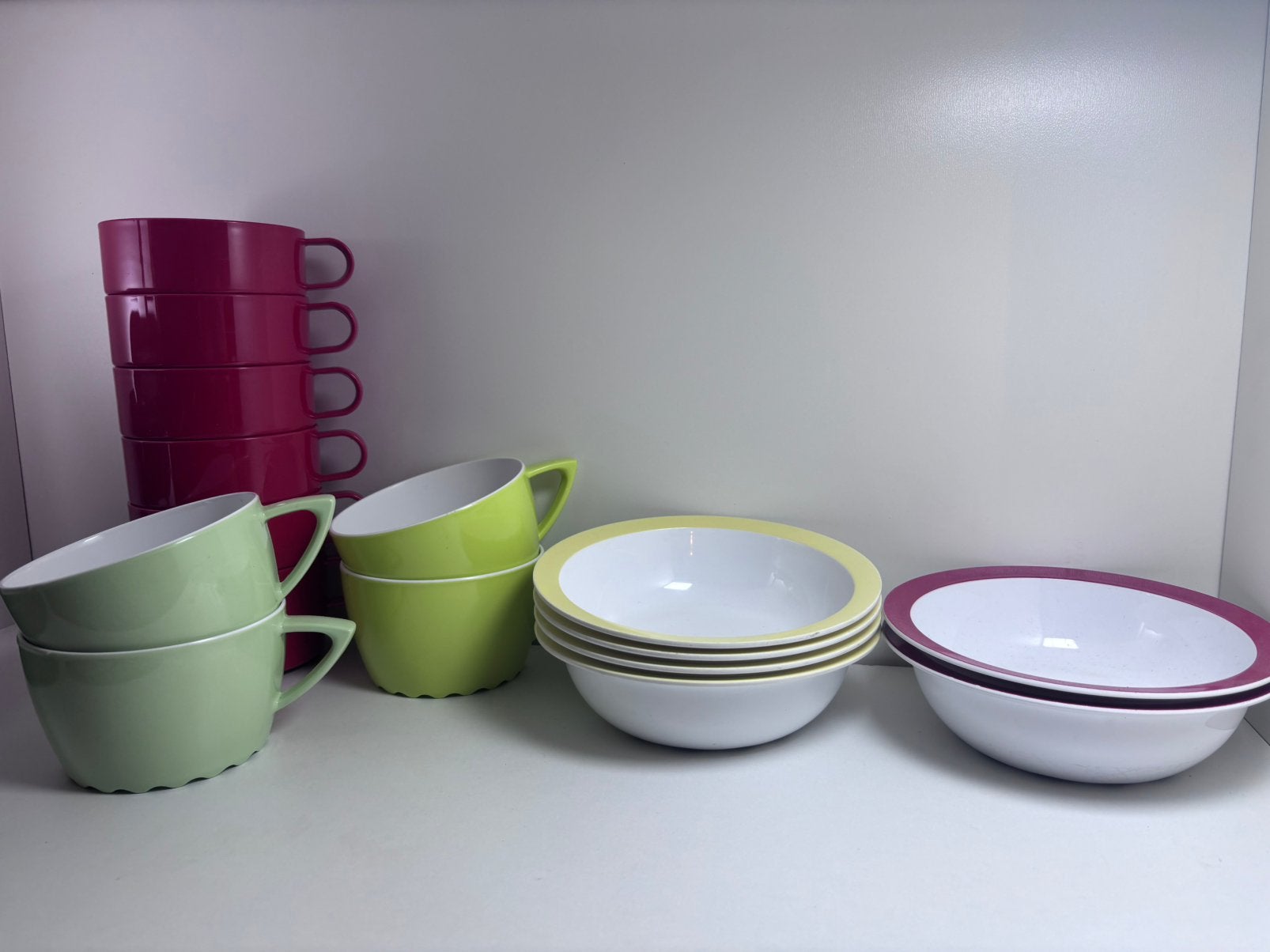 Mepal Rösti melamine kommen en schaaltjes, Ophalen of Verzenden, Zo goed als nieuw