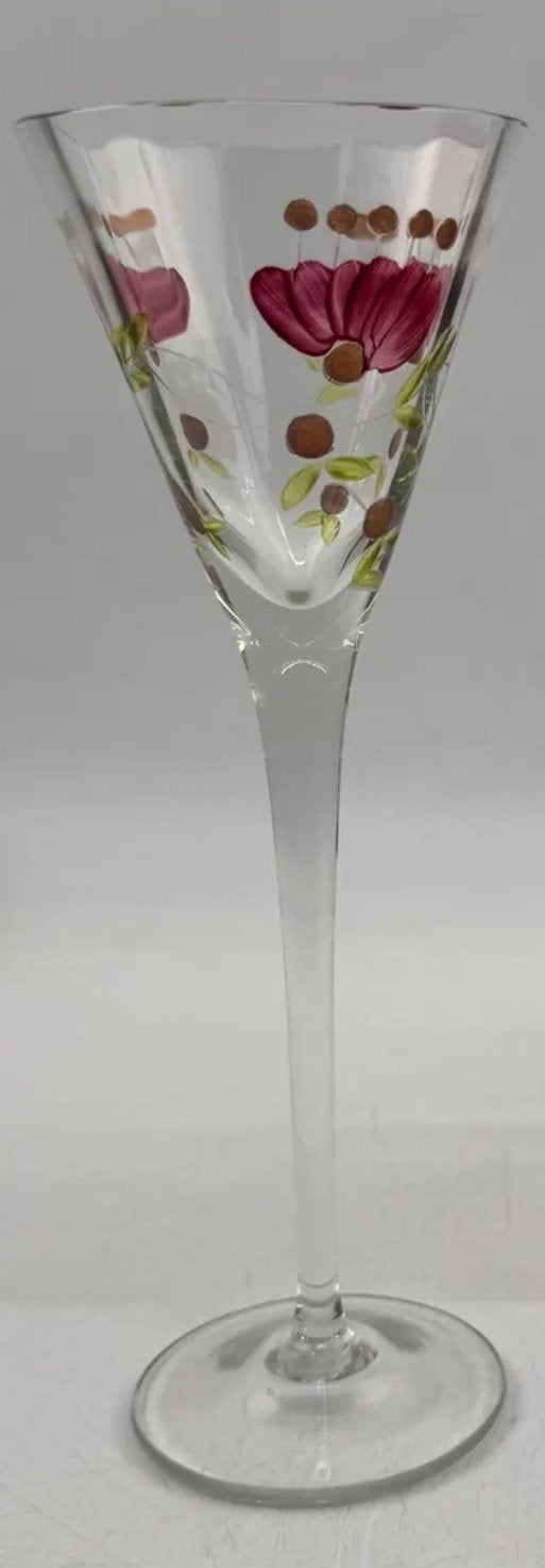 Laura Ashley Likeur Glas, Ophalen of Verzenden, Zo goed als nieuw, Meerkleurig, Overige merken