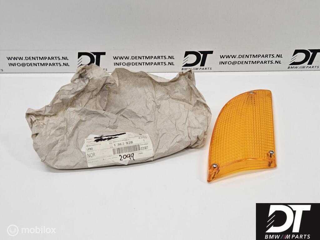 Richtingaanwijzerglas rechtsvoor BMW E24 63131362928, Nieuw, Ophalen of Verzenden