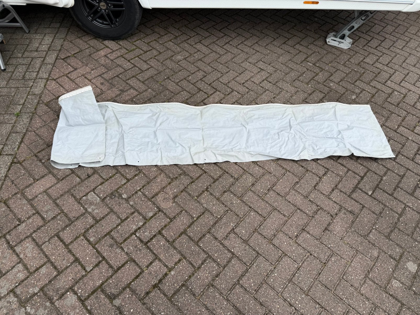 Tochtflap caracan, Caravans en Kamperen, Ophalen, Zo goed als nieuw