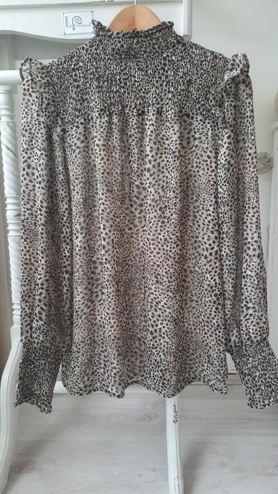 Aaiko blouse mt. 36, Aaiko, Bruin, Verzenden, Zo goed als nieuw