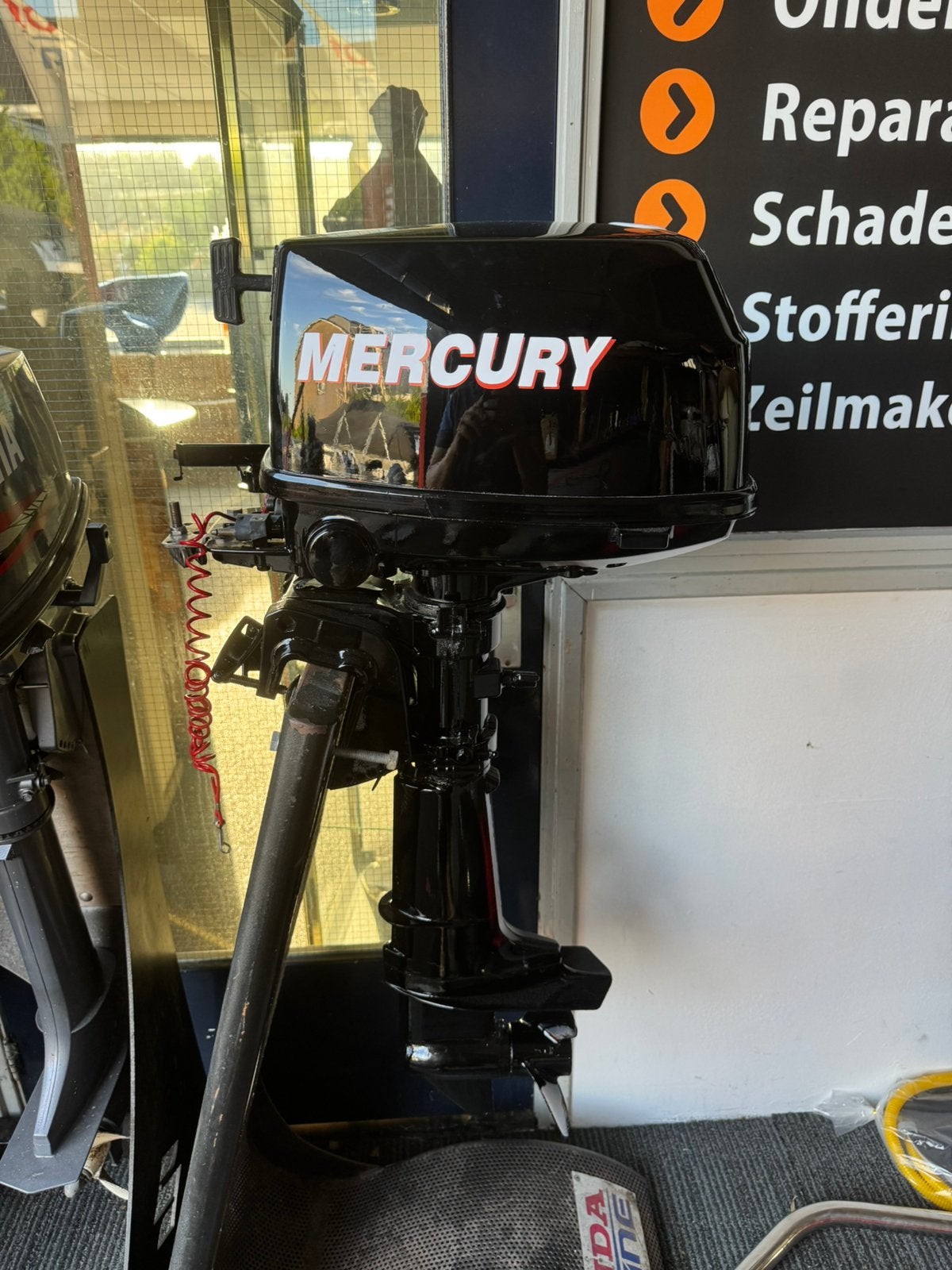 Mercury 6 pk 4-takt – Kortstaart – Afstandsbediening, Ophalen, 5 tot 10 pk, Zo goed als nieuw, Met afstandsbediening