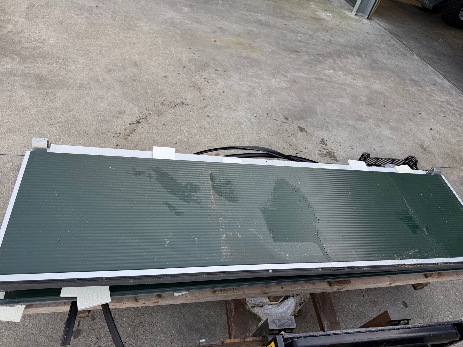 Novoferm roldeur 2,50m breed 2,50m hoog (zonder rails), Gebruikt, Novoferm, Onbekend, Garagedeur