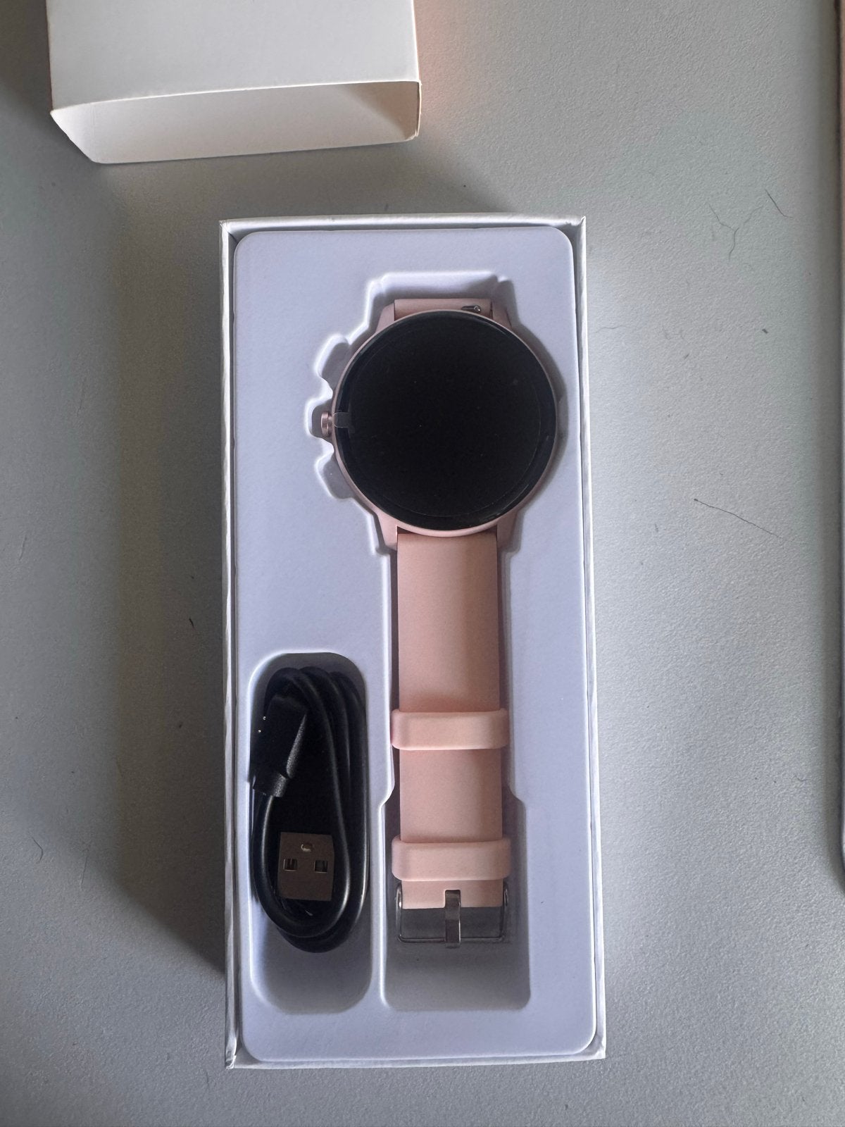 Nieuwe Retoo Smartwatch E741-1 - Roze, Hartslag, Nieuw, Ophalen of Verzenden, Roze