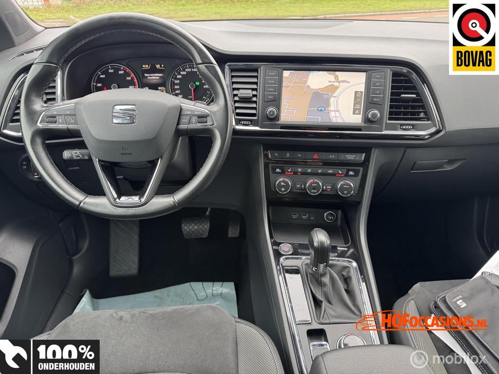 Seat Ateca 1.4 EcoTSI Xcellence iDRIVE Vol opties, Auto's, Gebruikt, Ateca, Wit, 19 km/l