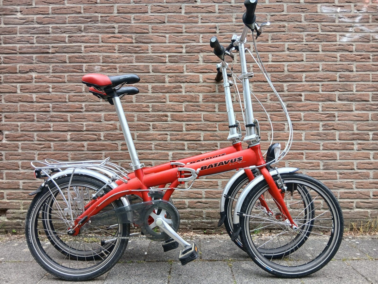 Setje 20" Batavus vouwfietsen met 3 naafversnellingen, Fietsen en Brommers, Fietsen | Vouwfietsen, Ophalen, 20 inch of meer, Versnellingen